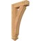 Ekena Millwork Thorton Arts & Crafts Smooth Bracket, Western Red Cedar, 3 1/2"W x 16"D x 28"H BKT04X16X28THR03SWR - alternate 1